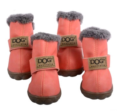 Dog Winter Snow Boots — 10 Colors, Sizes 1–5
