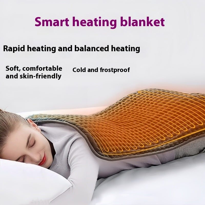 Electric Heating Pad, 60 × 30 cm, Gray