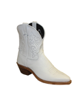 Abilene Daisy (White) - Women's Leather Cowgirl Boots