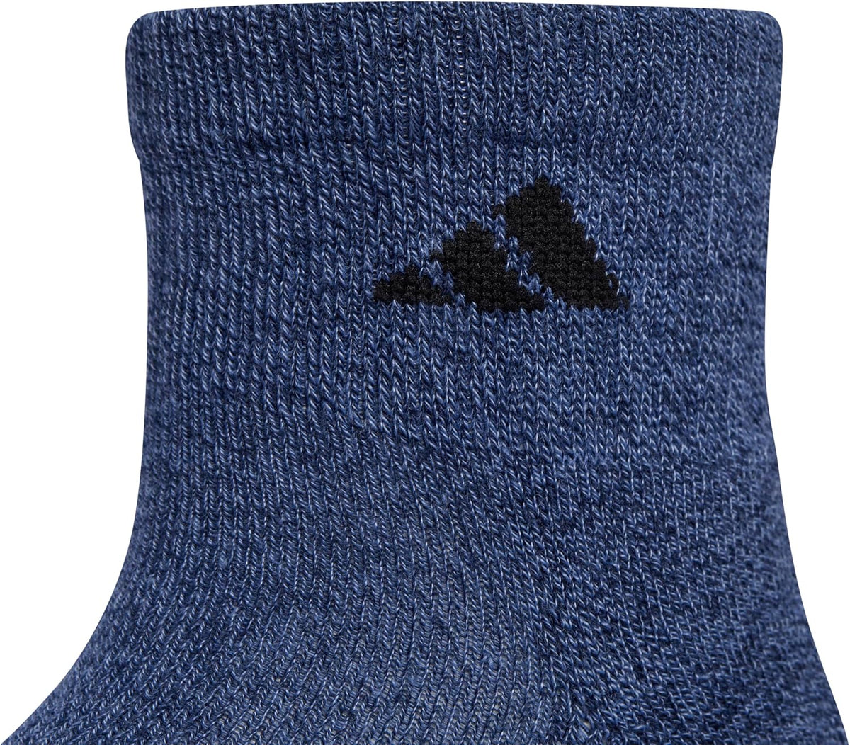 adidas Men's Athletic Cushioned Quarter Ankle Socks 6 Pairs