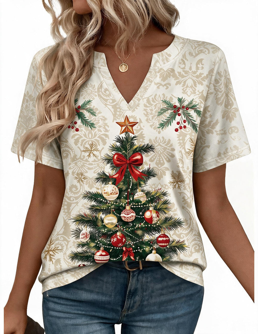 Zeagoo Womens Tops Short Sleeve V Neck Tee Shirts Cute Dressy Casual