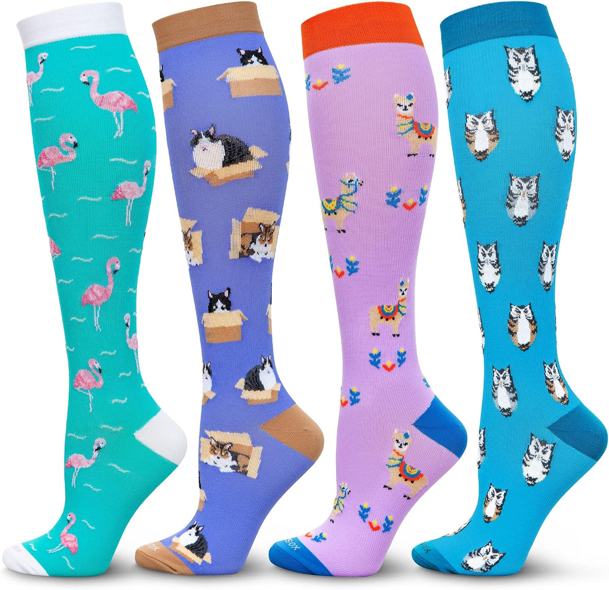 LEVSOX Compression Socks Women and Men, 20-30mmHg, Best for Nurses, Travel, Pregnancy