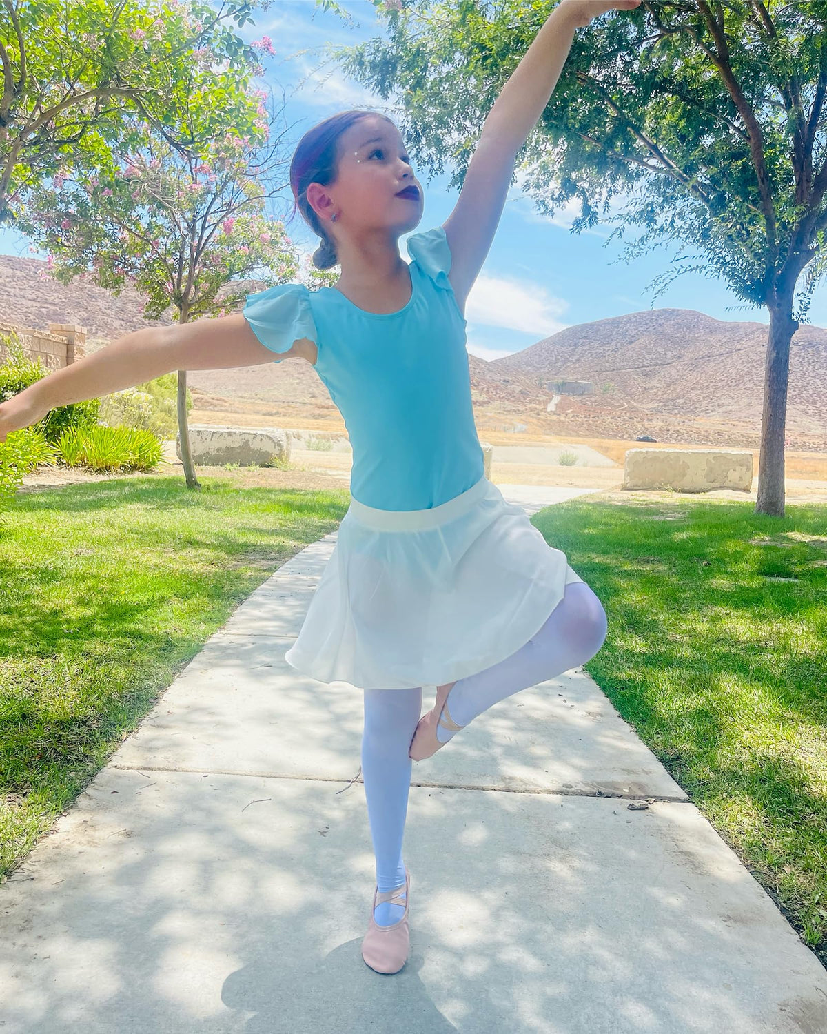 Stelle Ballet Shoes for Girls Toddler Soft Leather Split Sole