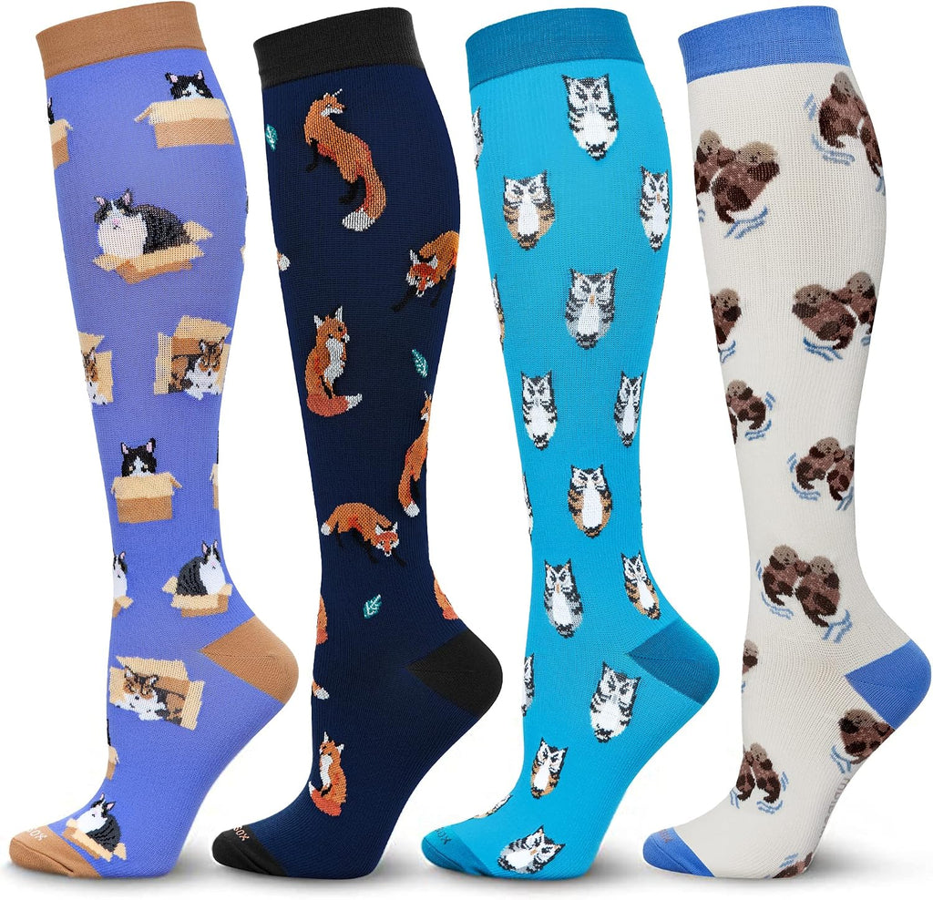 LEVSOX Compression Socks Women and Men, 20-30mmHg, Best for Nurses, Travel, Pregnancy