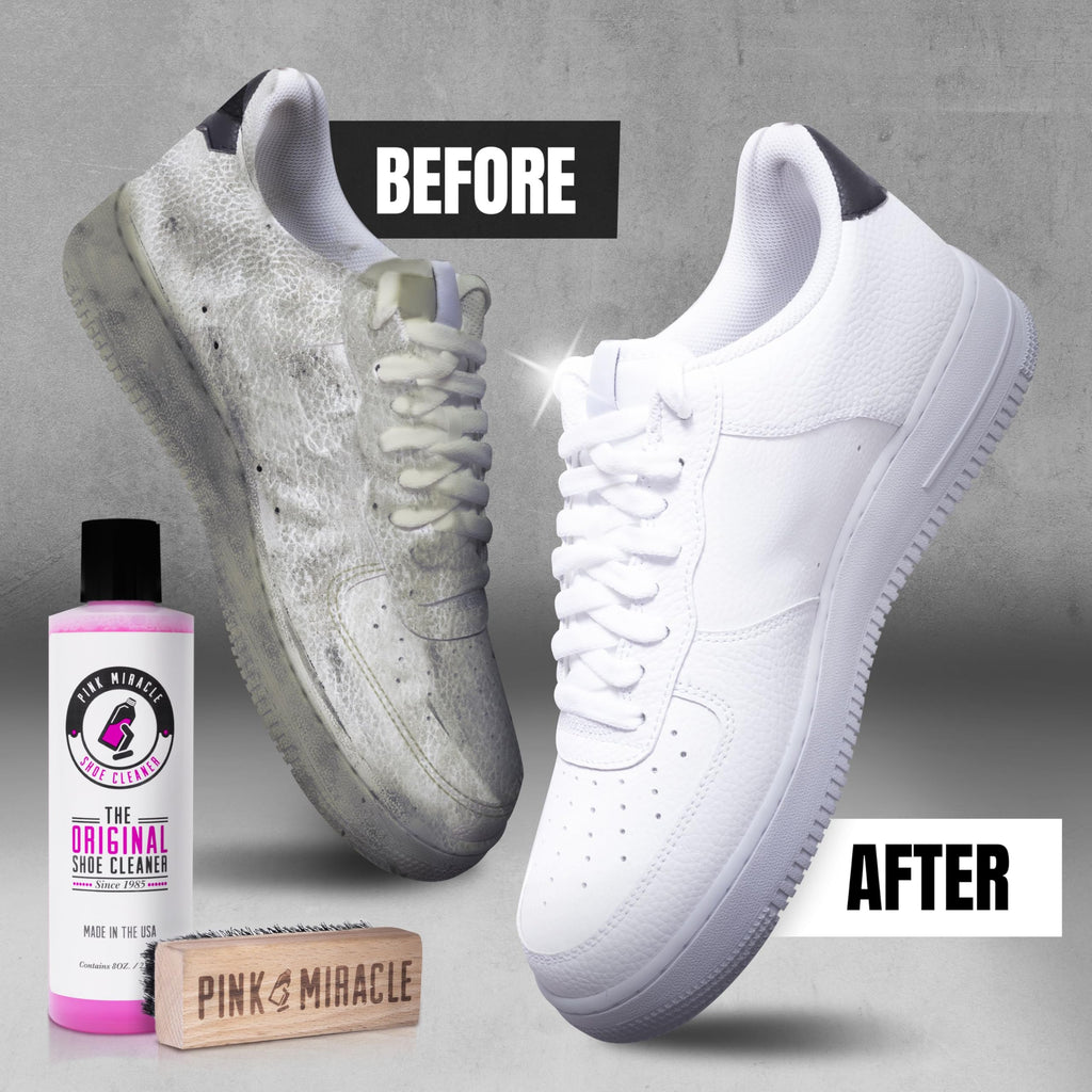 Shoe Cleaner Kit for Sneakers, Leather, Suede, Canvas & Washable Fabrics