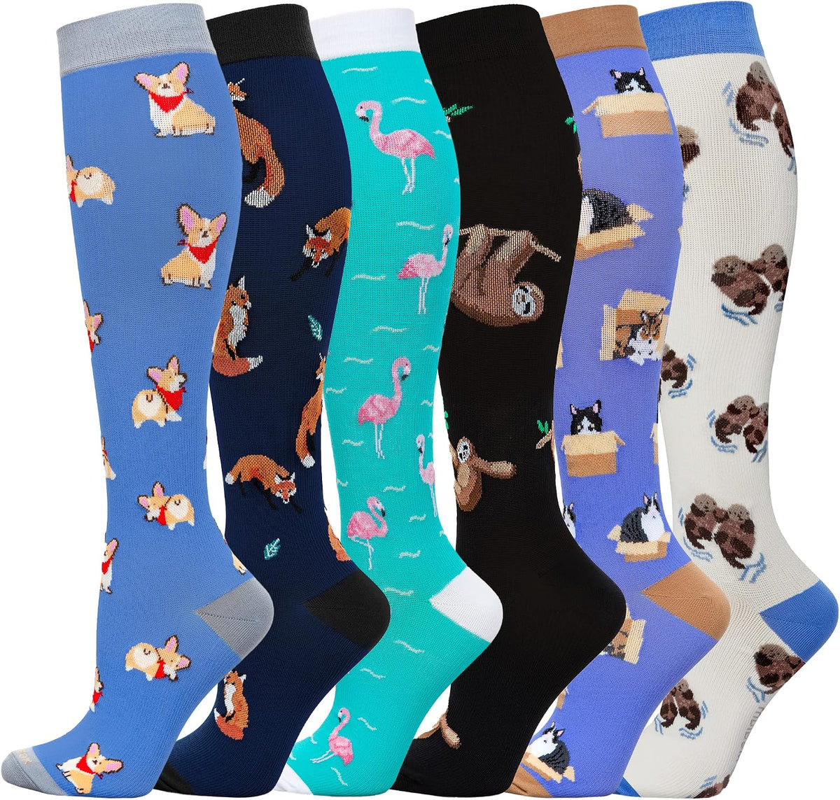 LEVSOX Compression Socks Women and Men, 20-30mmHg, Best for Nurses, Travel, Pregnancy