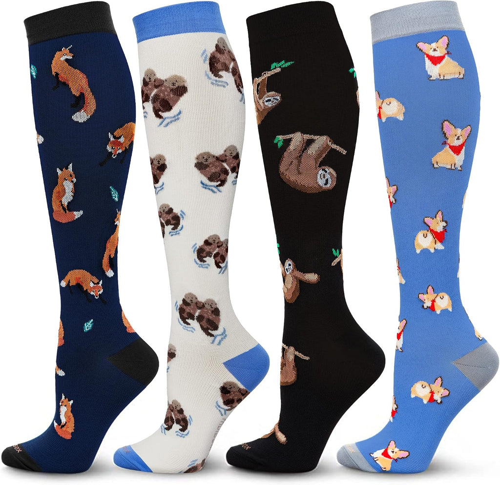 LEVSOX Compression Socks Women and Men, 20-30mmHg, Best for Nurses, Travel, Pregnancy