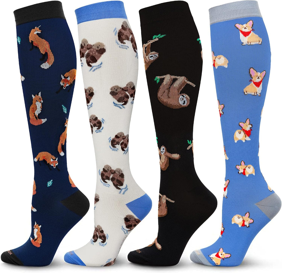 LEVSOX Compression Socks Women and Men, 20-30mmHg, Best for Nurses, Travel, Pregnancy
