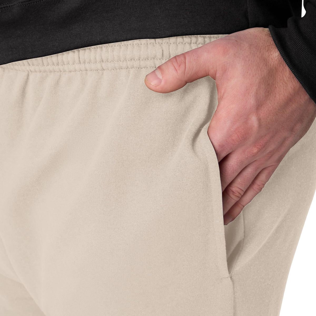 Hanes Men's EcoSmart Sweatpants, Athletic Lounge Pants with Pockets, Open Hem Bottom, Fleece Pants