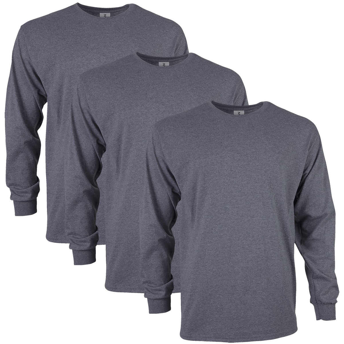 Gildan Adult Ultra Cotton Long Sleeve T-Shirt, Style G2400, Multipack