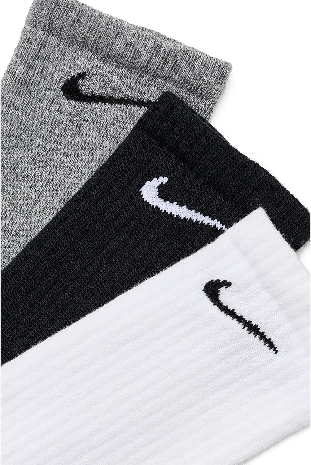Nike Adult Everyday Cushioned Training Crew Socks (6-Packs) | Mens & Womens