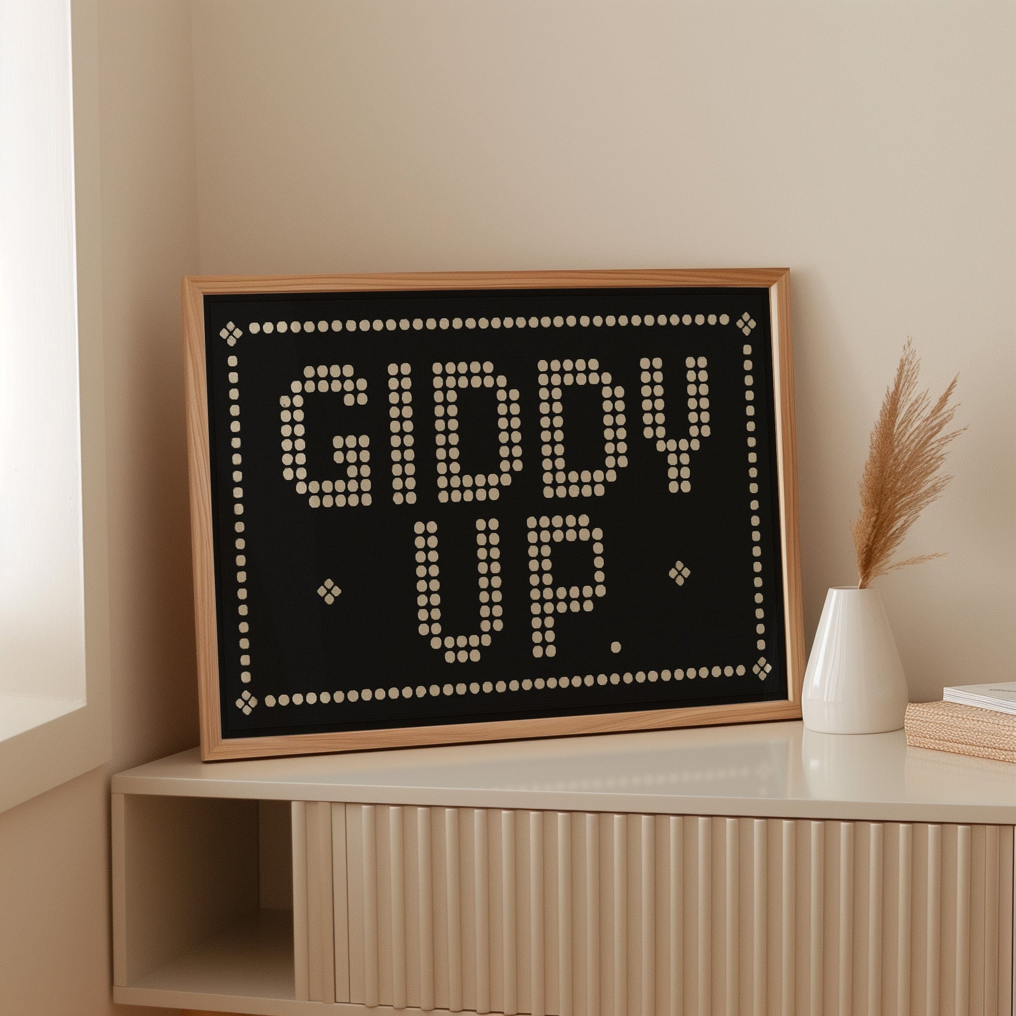 Giddy Up Western Typography
