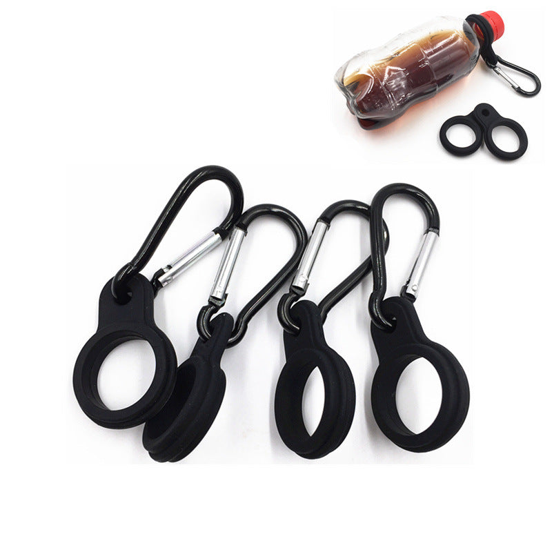 Silicone Water Bottle Hanging Clip Buckle – Outdoor Carabiner Holder