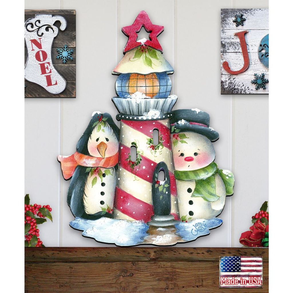 Keepers of The Light Door Decor by Jamie Mills-Price - Christmas Decor - 8457508H