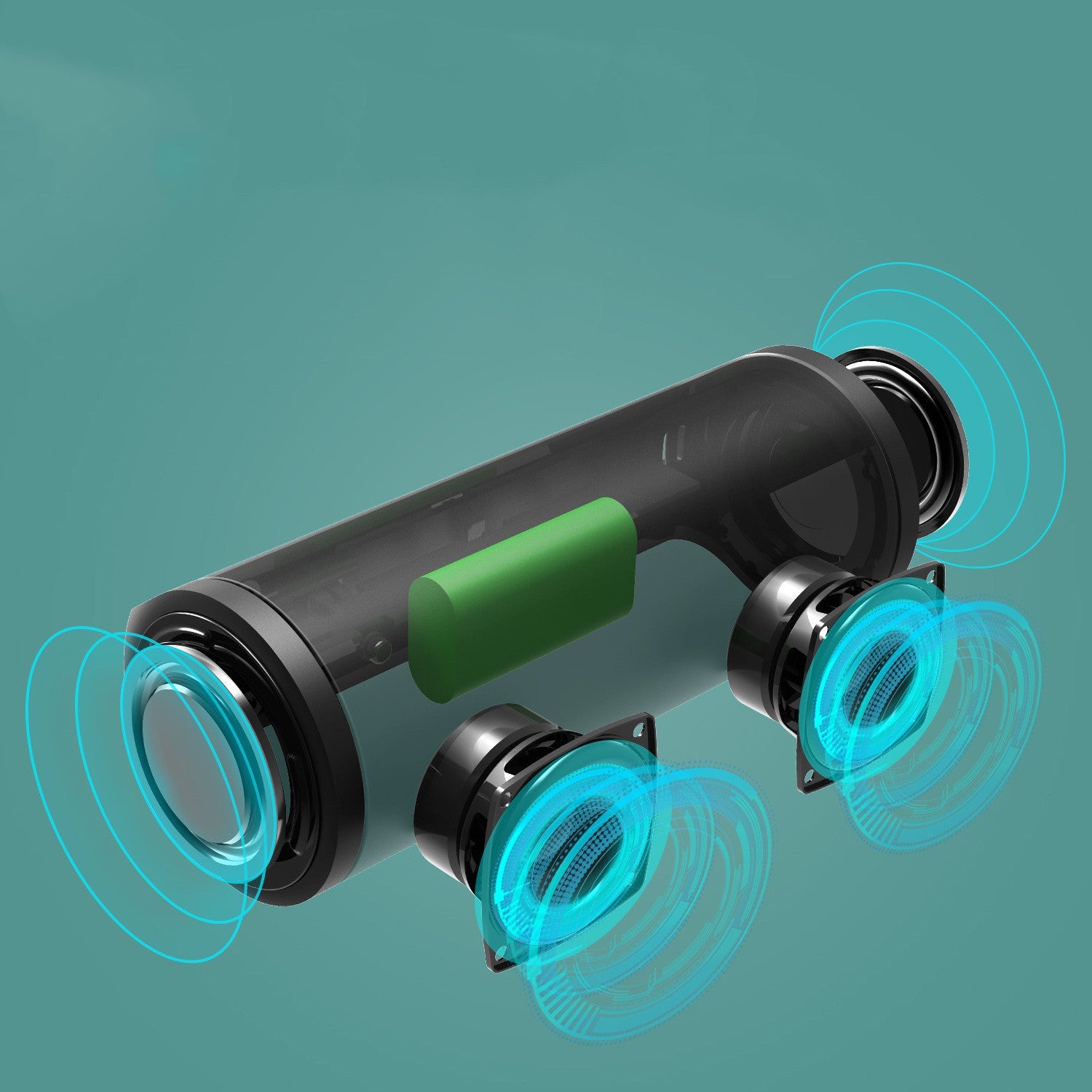 Outdoor Portable Waterproof Bluetooth Speaker 50W
