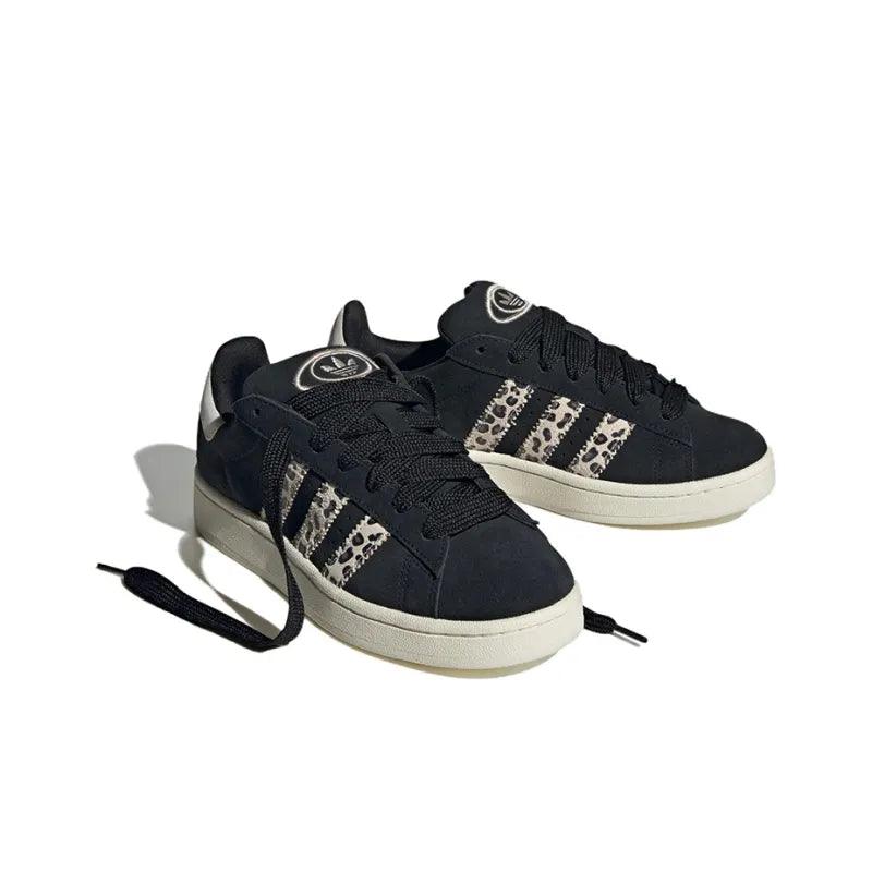 Adidas Campus 00s 'Black Leopard' Sneakers – Bold Suede & Leather
