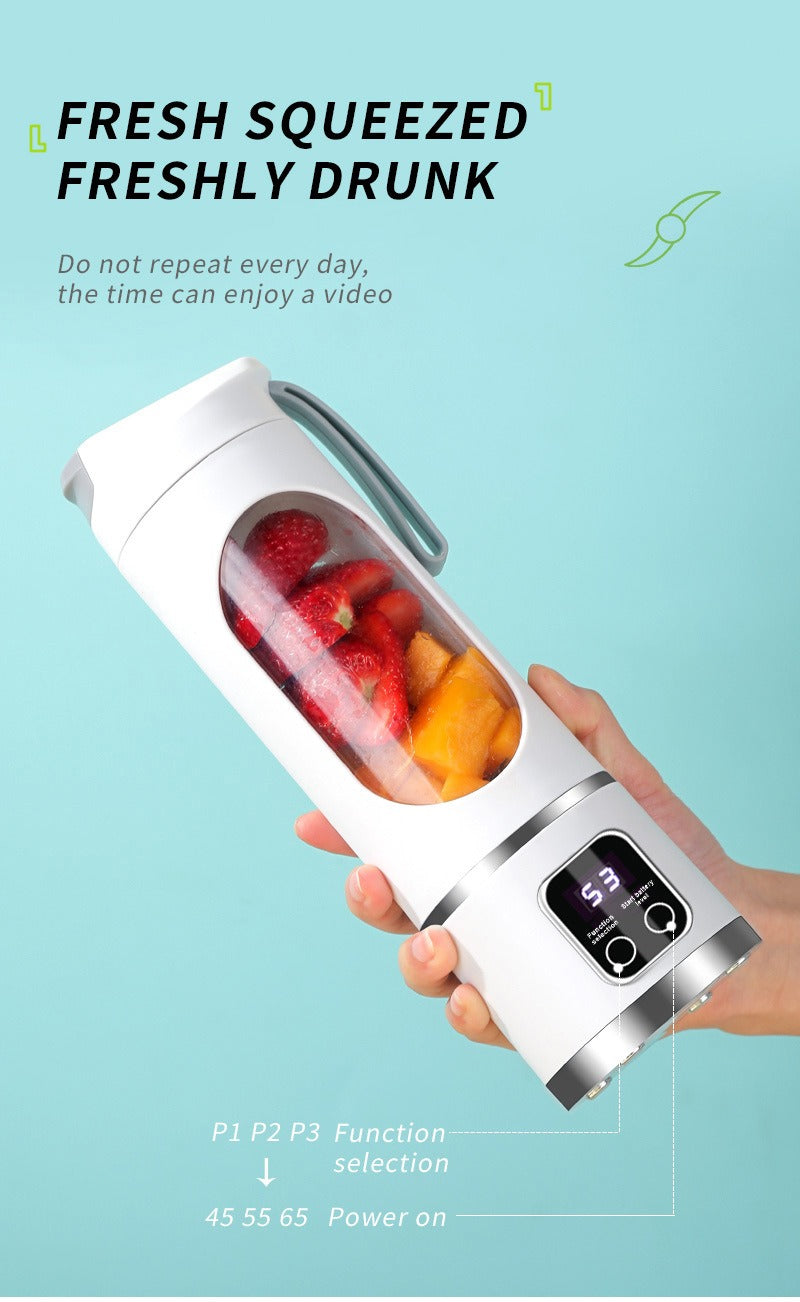 Portable Mini Multifunctional Juicer Cup USB Rechargeable