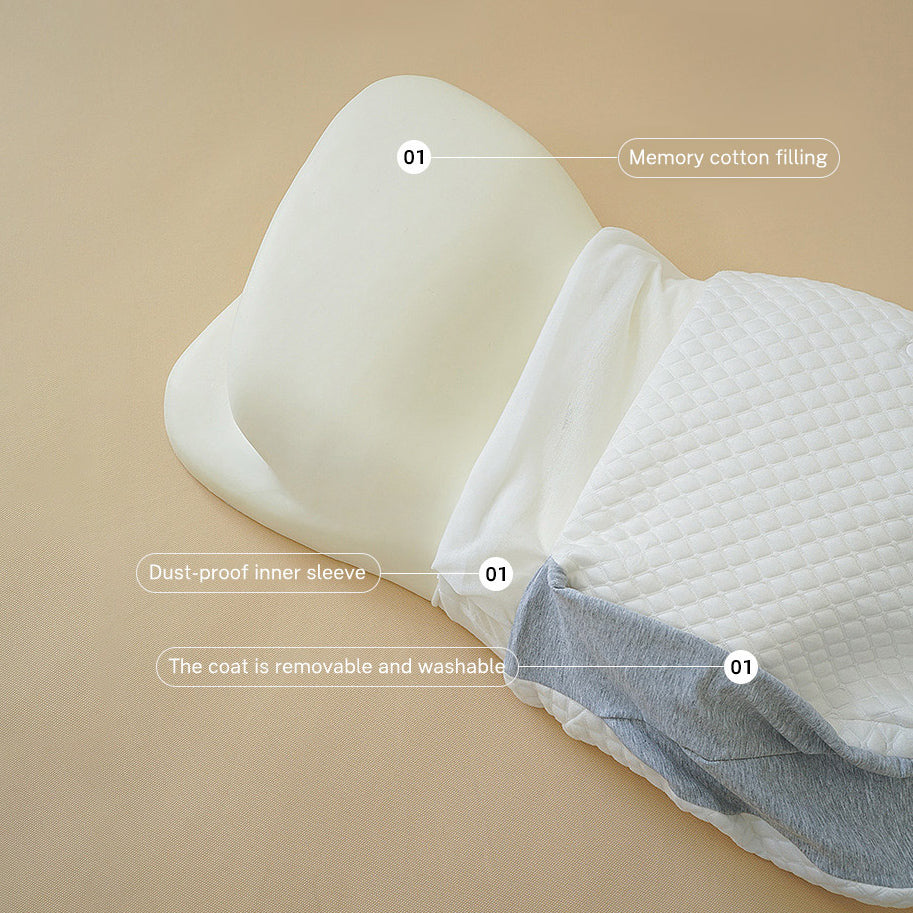 Memory Cotton Butterfly Pillow for Cervical Spine Protection