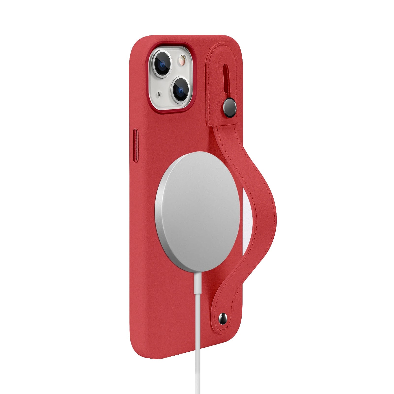 Indy Series Leather FingerGrip Case - iPhone 14 Plus
