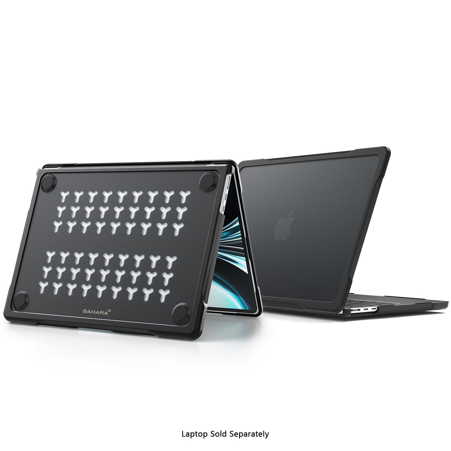 MacBook Pro 14-Inch (M1–M5, M5 Pro/M5 Max) Clear/Black Case - Shock-Absorbing Corners | Raider Series