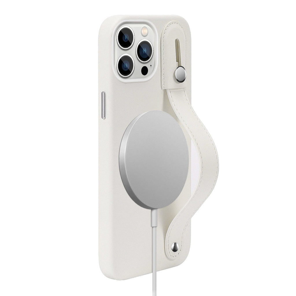 Indy Series Leather FingerGrip Case - iPhone 14 Pro