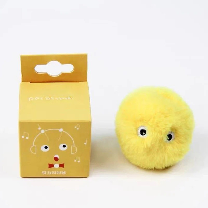 Electric Cat Ball Toy with Realistic Animal Sounds