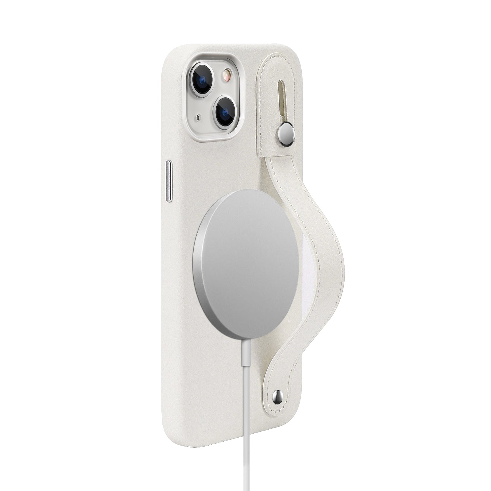 Indy Series Leather FingerGrip Case - iPhone 14 Plus