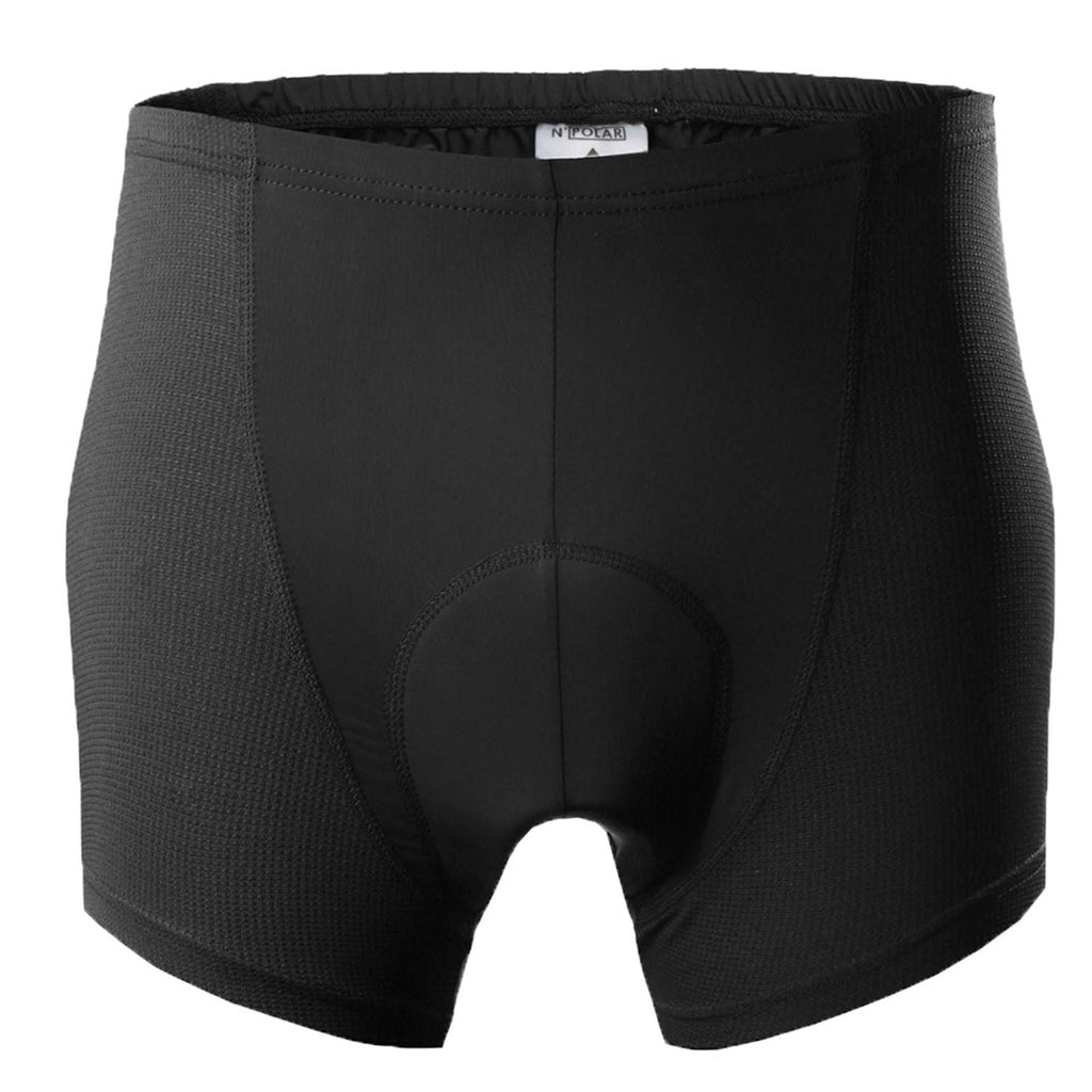 Men\'s Cycling Underwear Shorts 3D Padded Bike Underwear Shorts Breathable Moisture Absorbing Quick Dry
