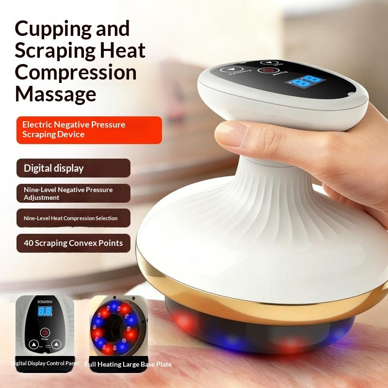 Electric Gua Sha Meridian Massager with Temperature Control