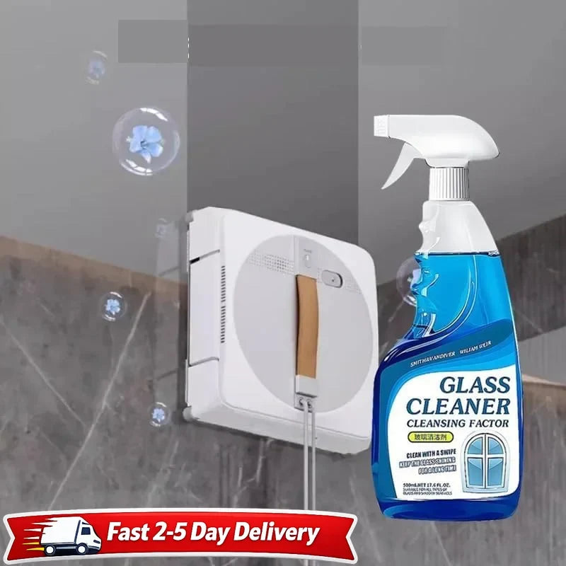 Glass Cleaner Streak-Free Shine Quick-Drying for Windows and Mirrors