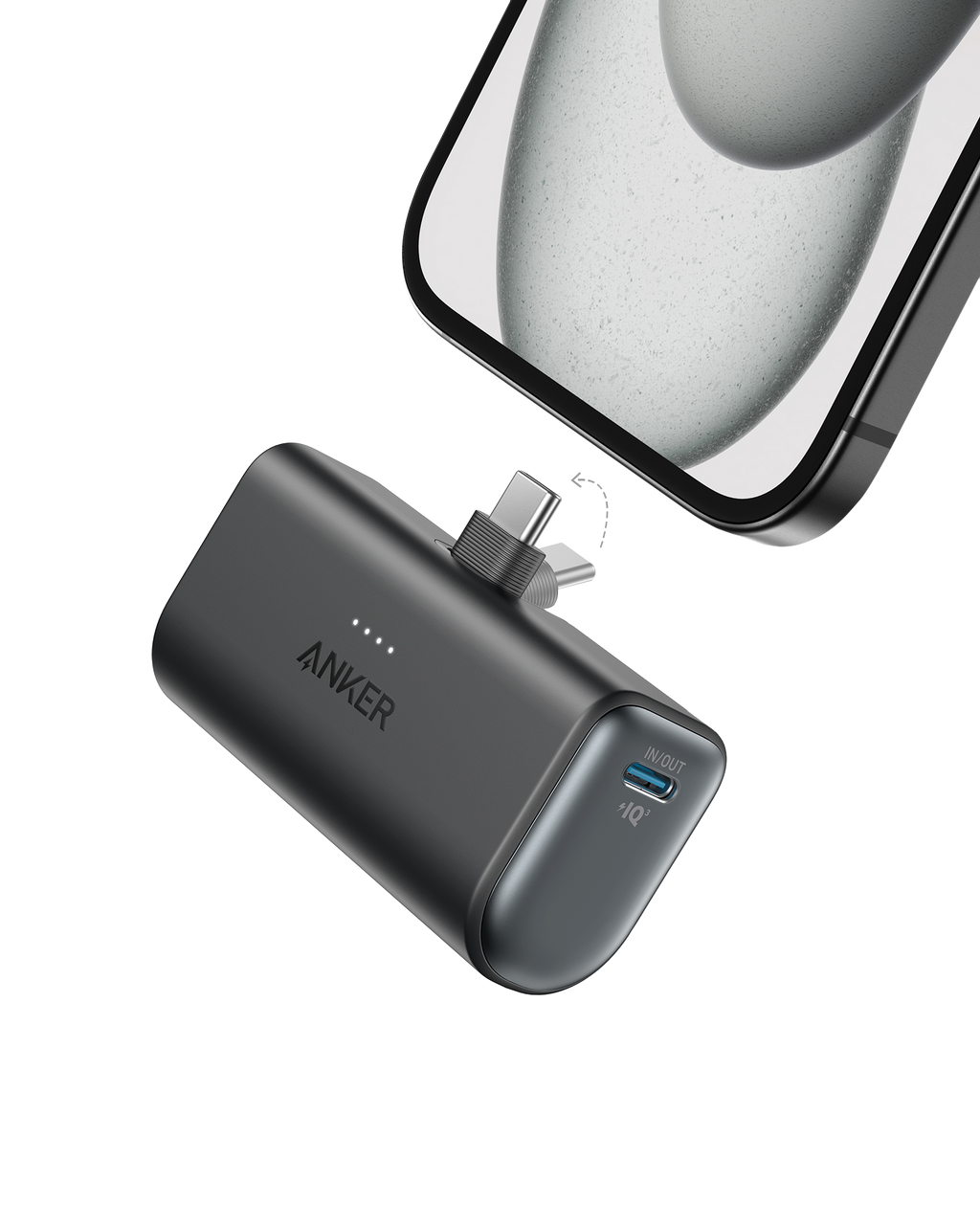 Anker Nano Power Bank (22.5W, Built-In USB-C Connector)