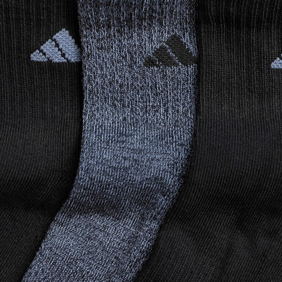 adidas Men's Athletic Cushioned Quarter Ankle Socks 6 Pairs