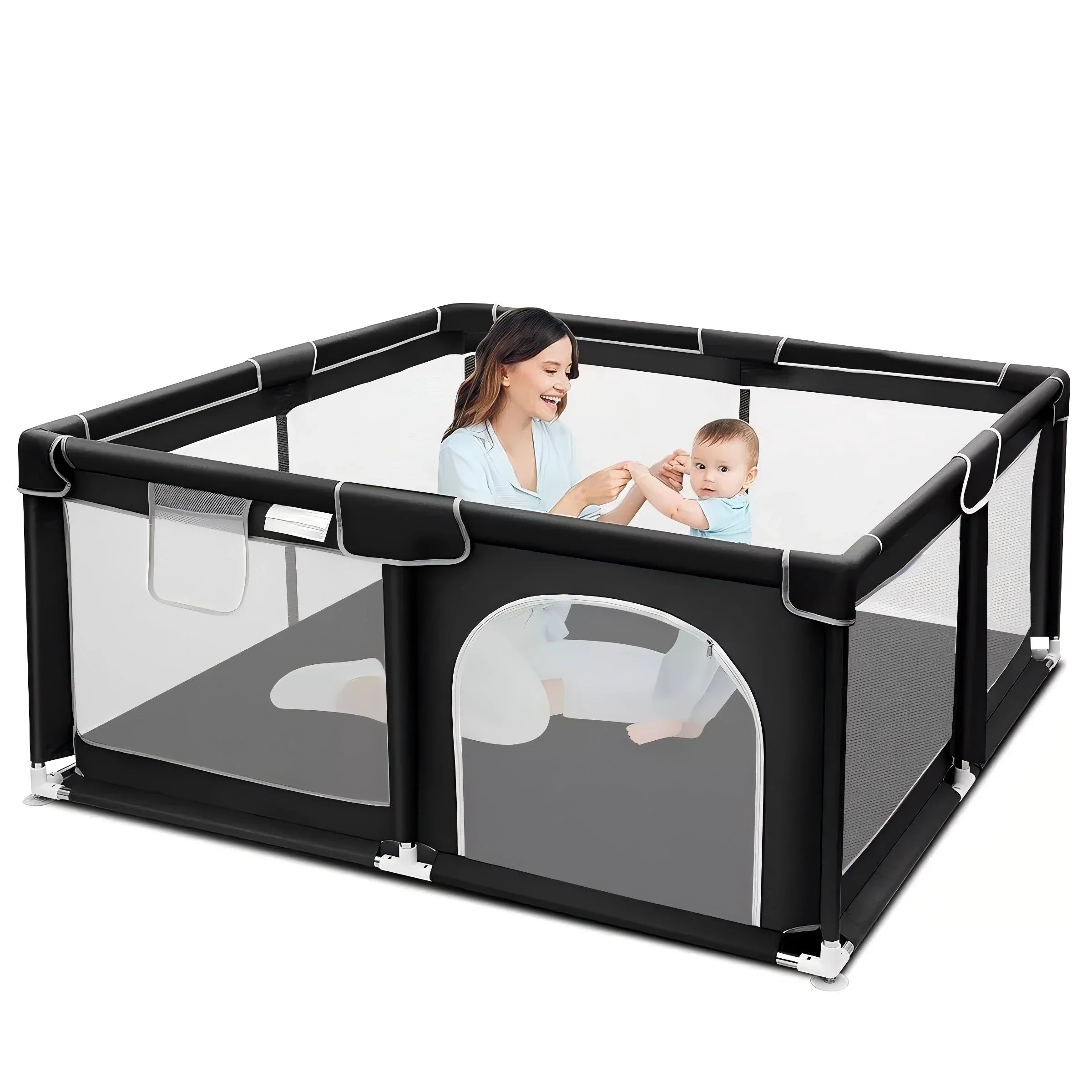 Baby Playpen 360 Degree Mesh for Indoor and Outdoor Use