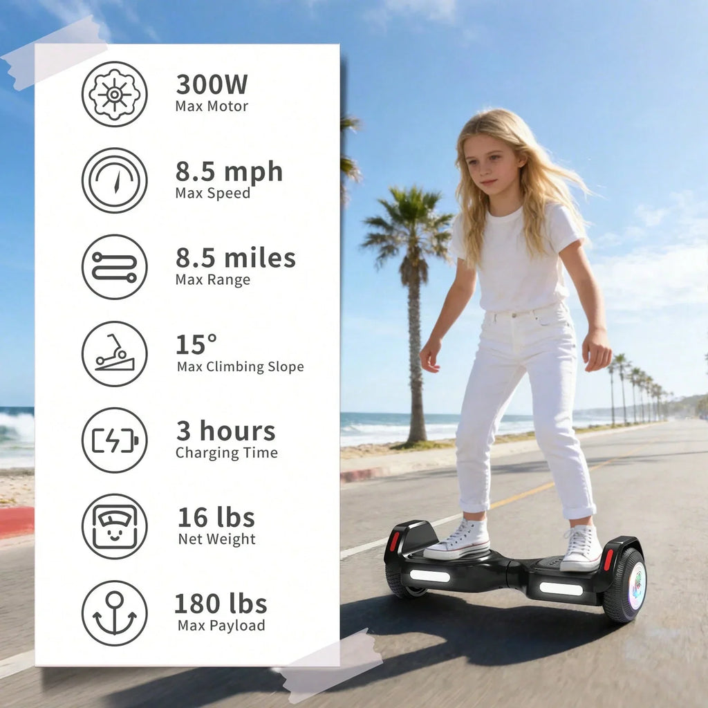 K2 Balance Bike Electric Scooter With LED Lights