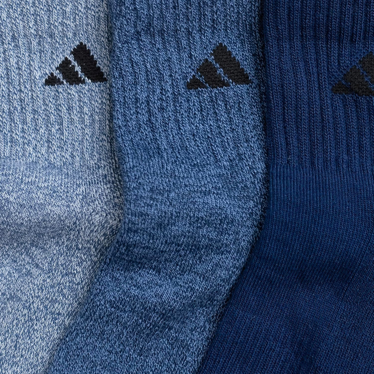 adidas Men's Athletic Cushioned Quarter Ankle Socks 6 Pairs