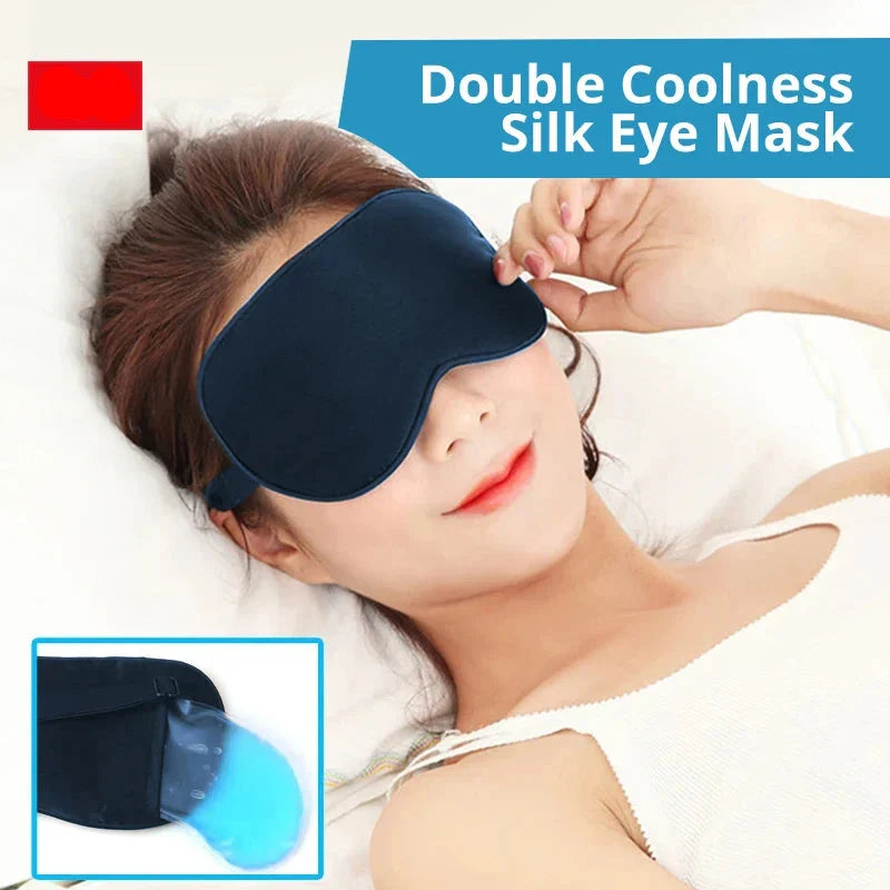 Light Blocking Sleep Mask with Gel Cold Ice Pack
