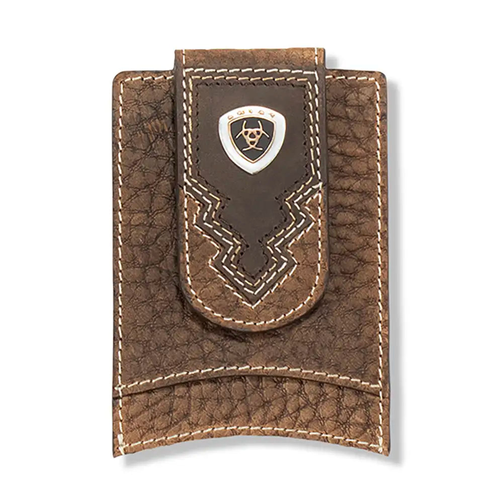 Ariat Rowdy - Men's Card Case  Money Clip Wallet