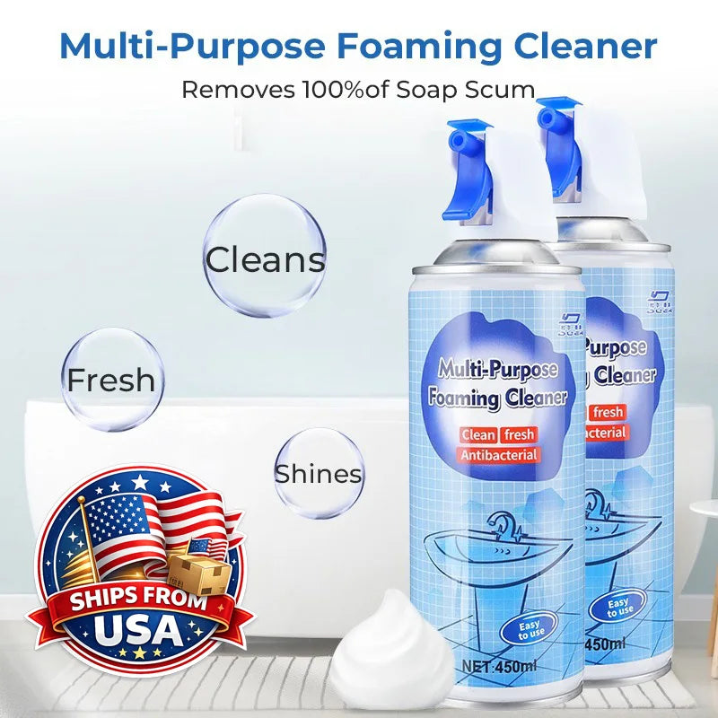All Purpose Bathroom Descaler Foam Cleaner Spray For Grout