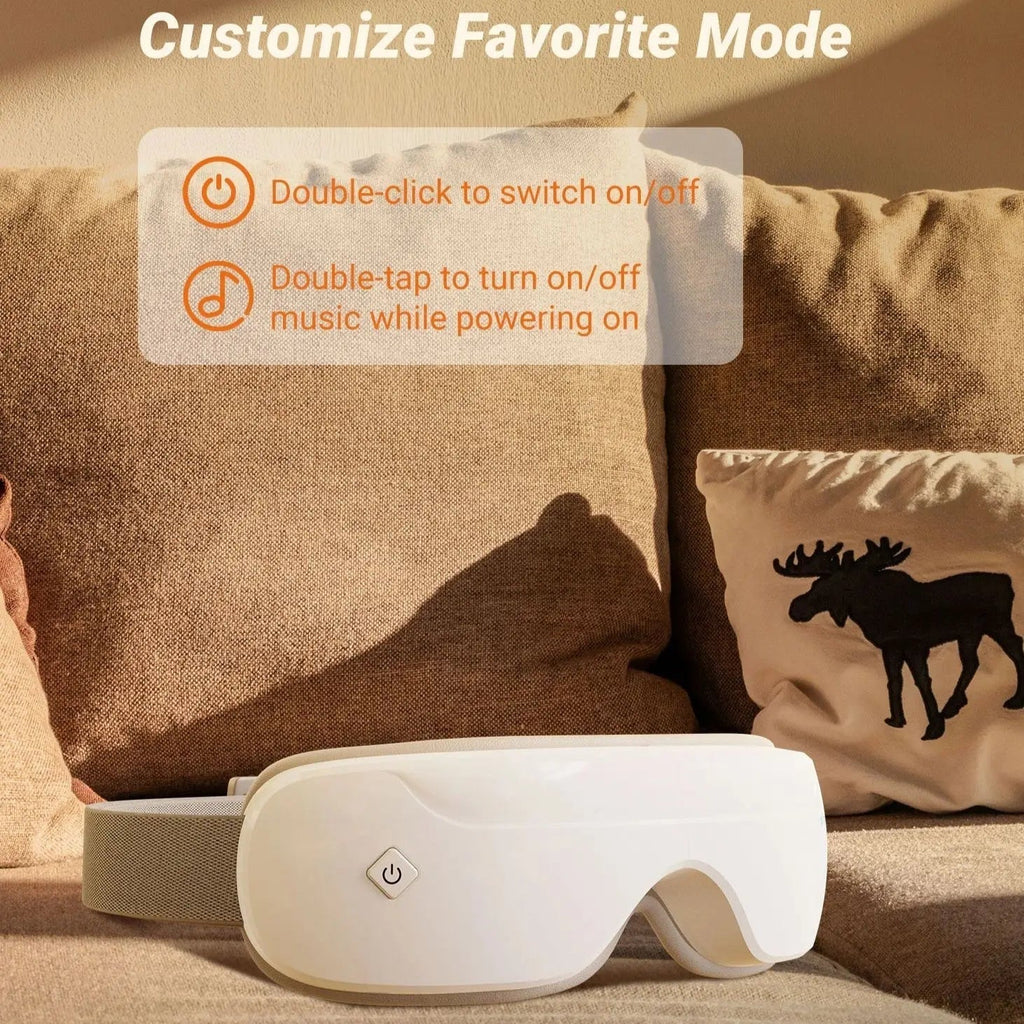 Heated Eye Massager with Air Compression