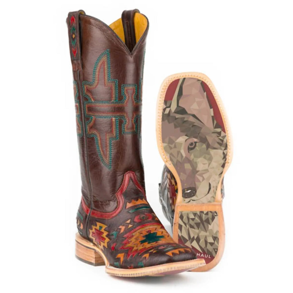 Tin Haul South By Southwest - Women's Leather Cowgirl Boot