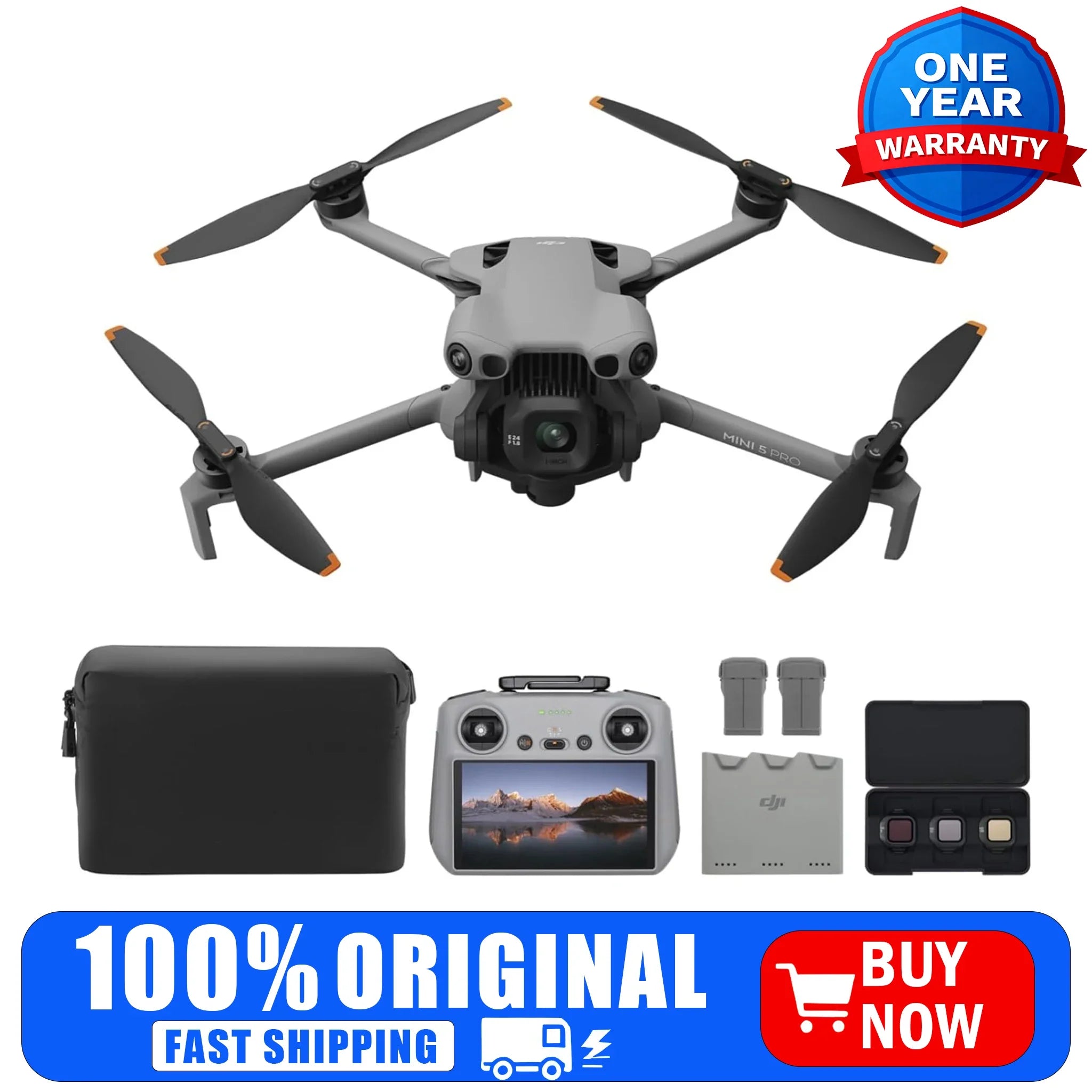 DJI Mini 5 Pro Drone With 4K Camera And Obstacle Sensing