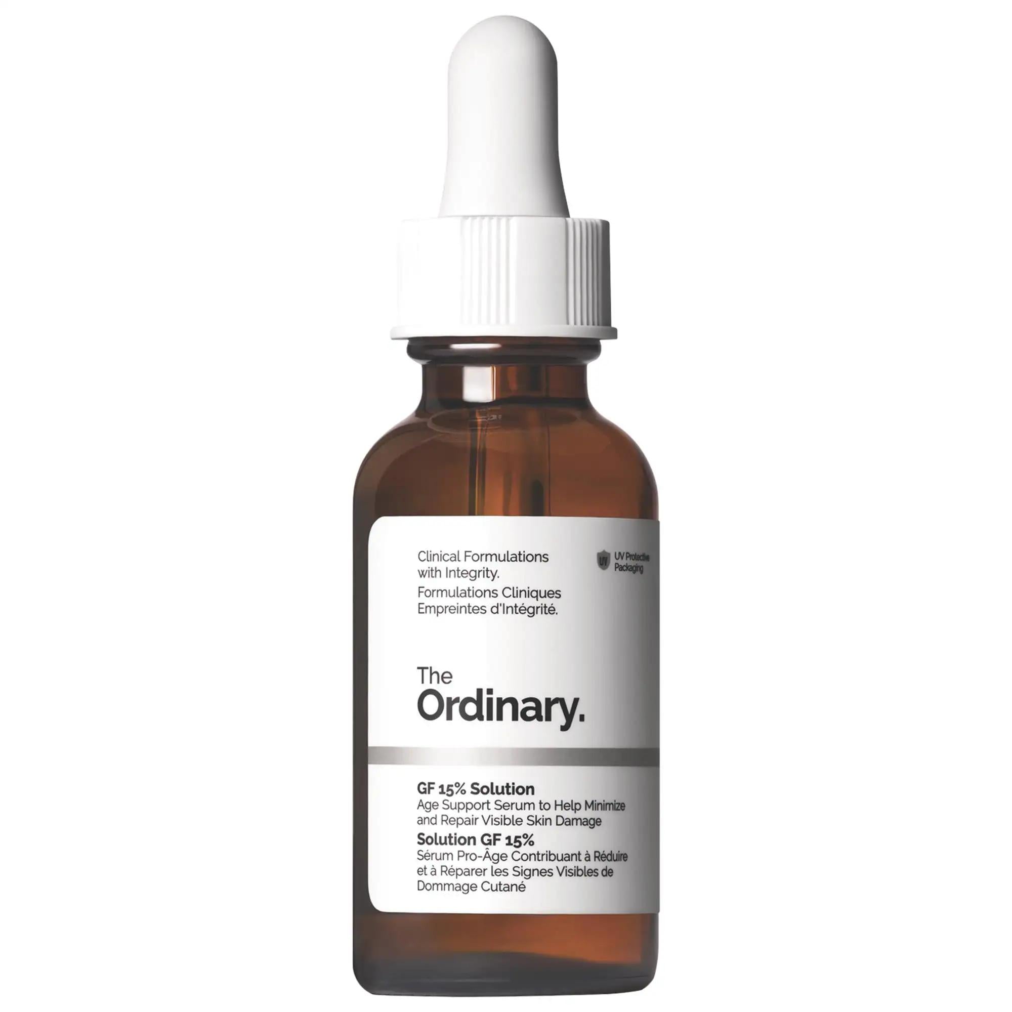 GF: Advanced Peptide Serum - Visible Skin Renewal, Smoothing & Skin Firming with EGF, TGF, IGF - 15% Solution