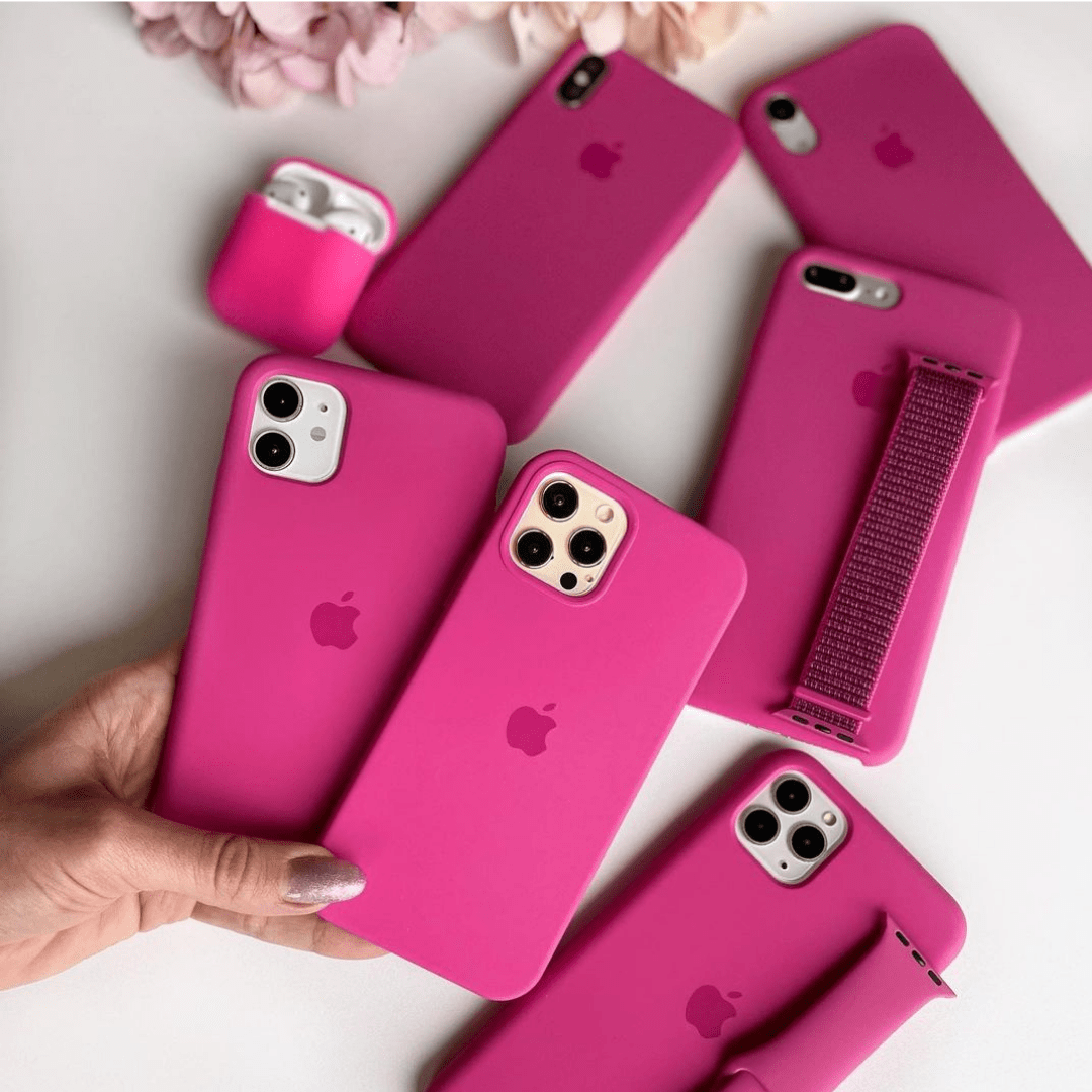 iPhone Silicone Case (Dragon Fruit)
