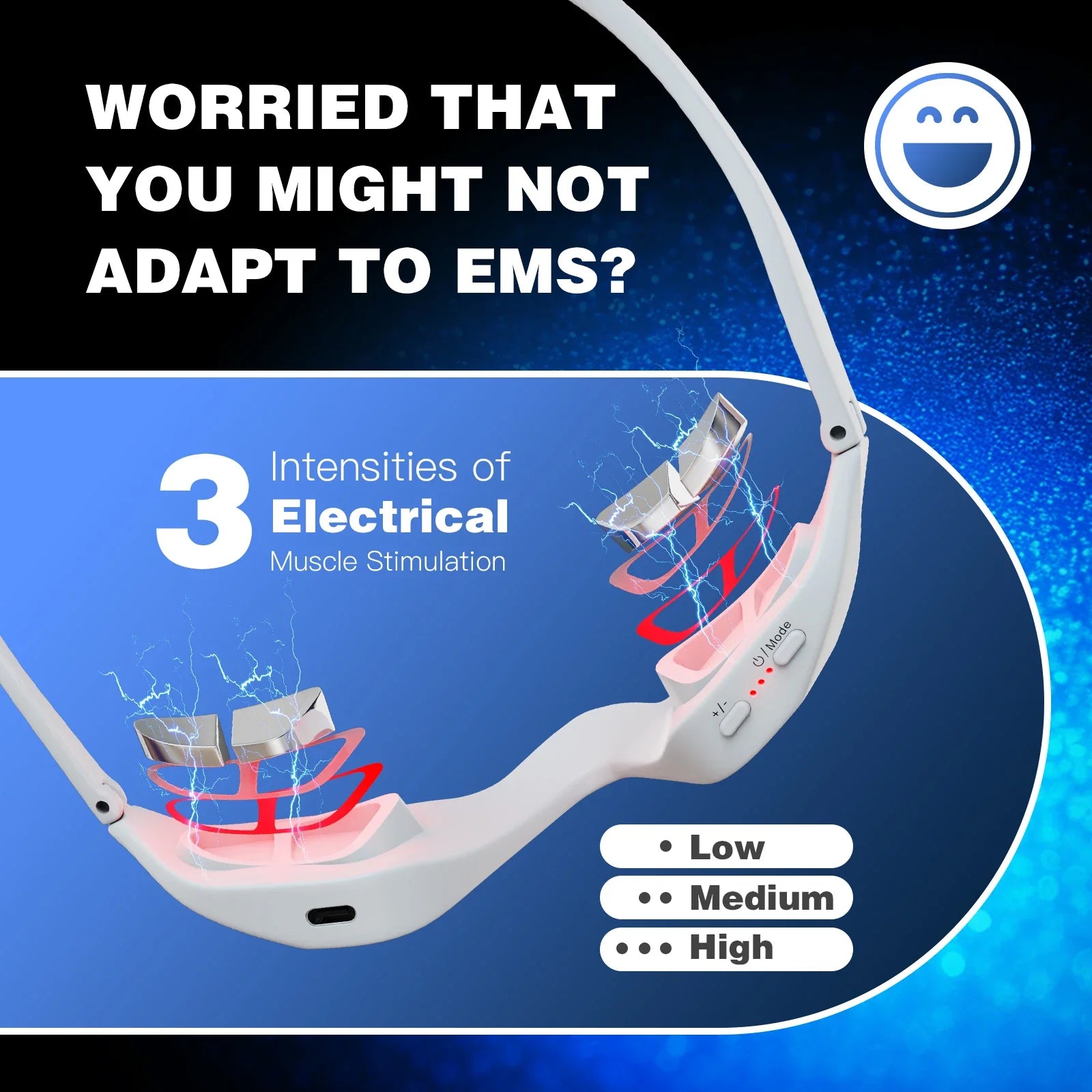 Jitesy Eye Massager 3D Red Light EMS For Dark Circles