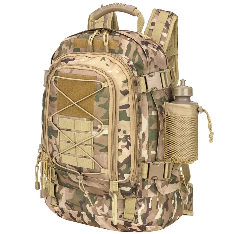 LQARMY Military Tactical Backpack Molle Rucksack for Outdoor