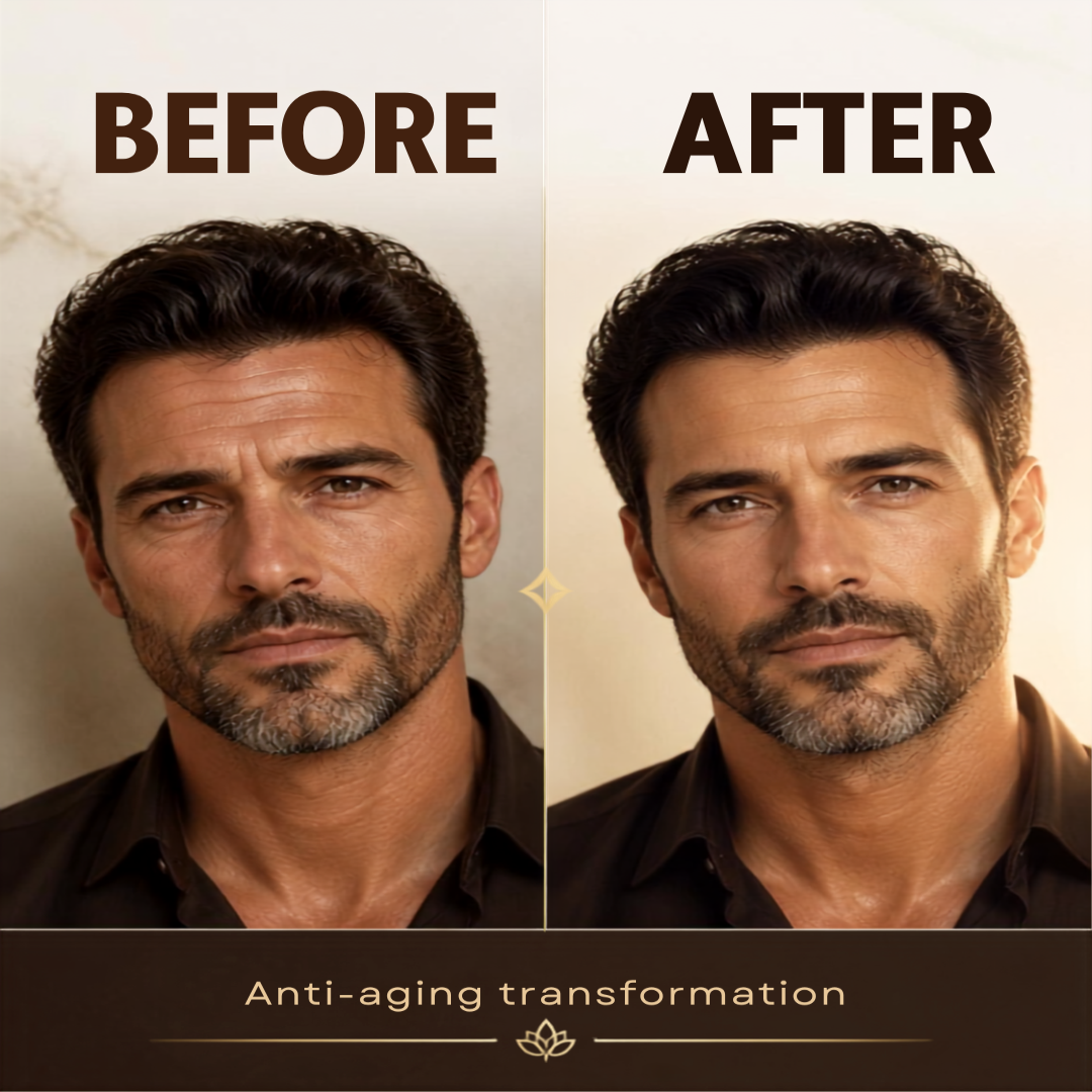 Organic Three-Step Anti-Aging Facial System For MEN