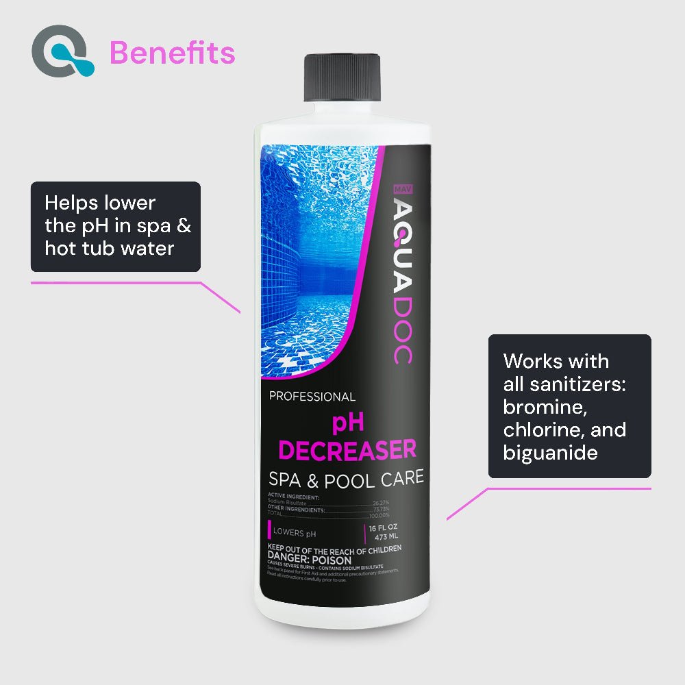 pH Decreaser for Hot Tub