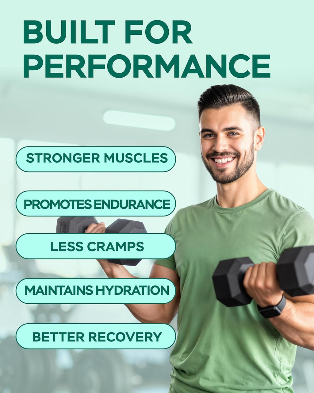 Magnesium Advanced Complex 610Mg with Glycinate, Citrate, Vitamin B6 for 3X Absorption & 5-HTP
