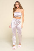 “Calmness” Silver Pants Set