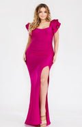 “Night on The Town” Fuchsia Dress